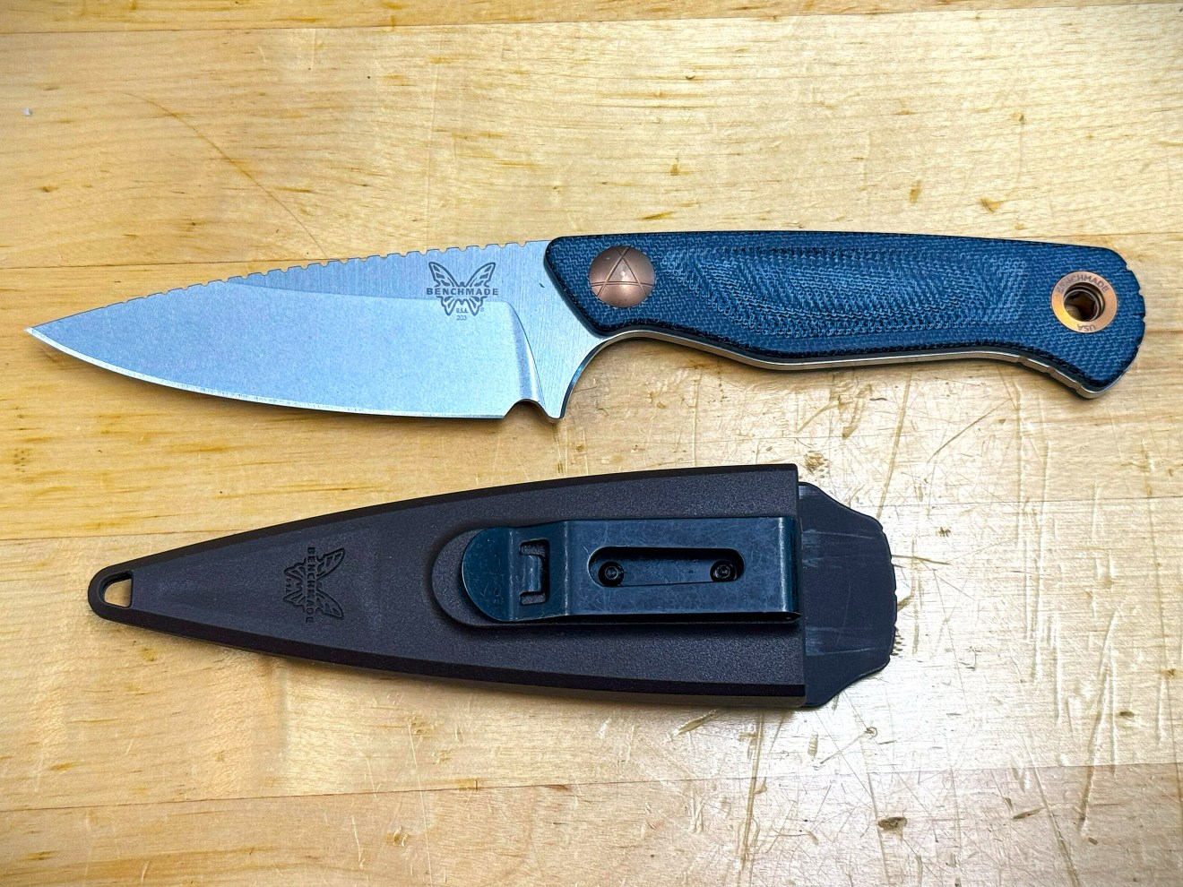 Benchmade Dacian Spear Point Fixed Blade Knife